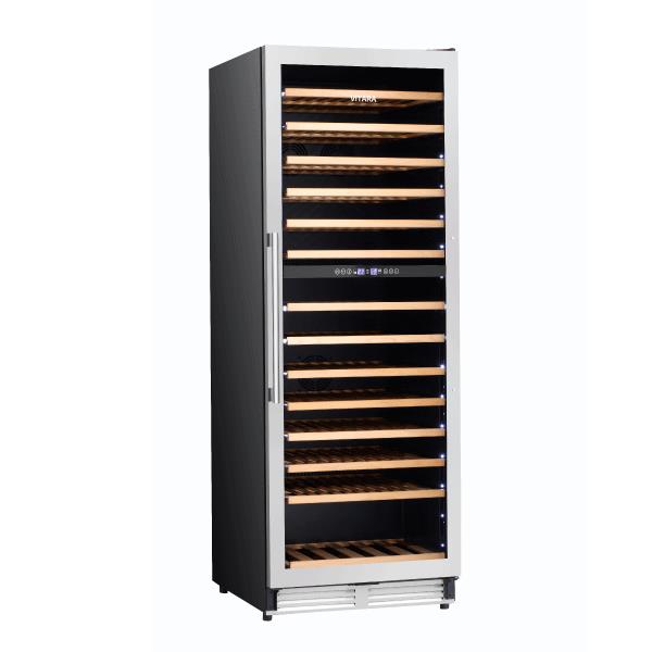(image for) VITARA 154 Bottle Wine Center Column Stainless Steel