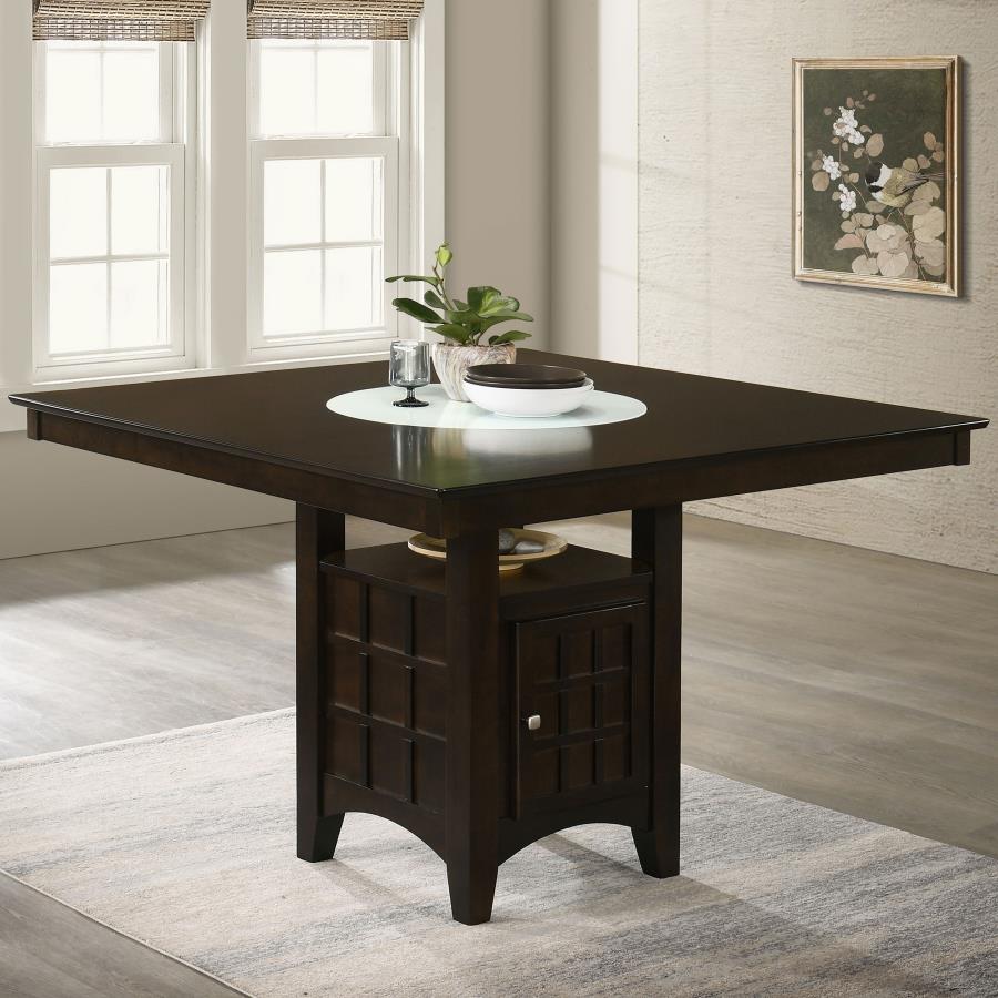 (image for) Gabriel 52-inch Counter Height Dining Table Cappuccino