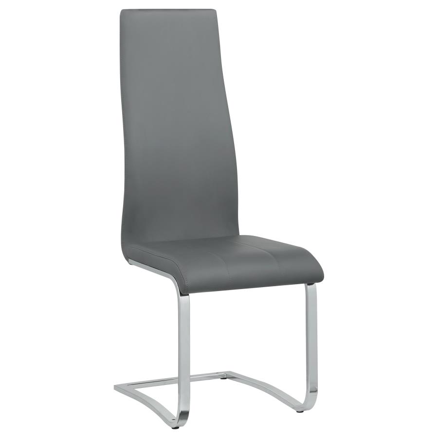 (image for) Montclair Upholstered Dining Side Chair Grey (Set of 4)