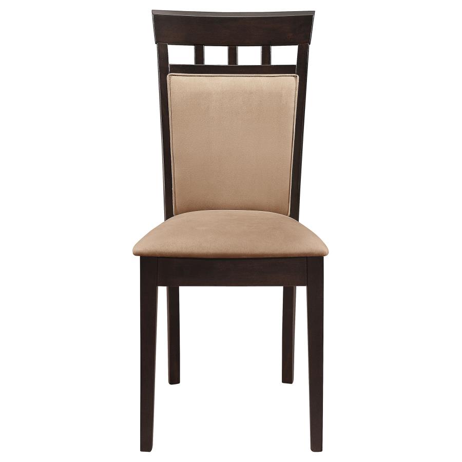 (image for) Gabriel Closed Back Dining Side Chair Cappuccino (Set of 2)