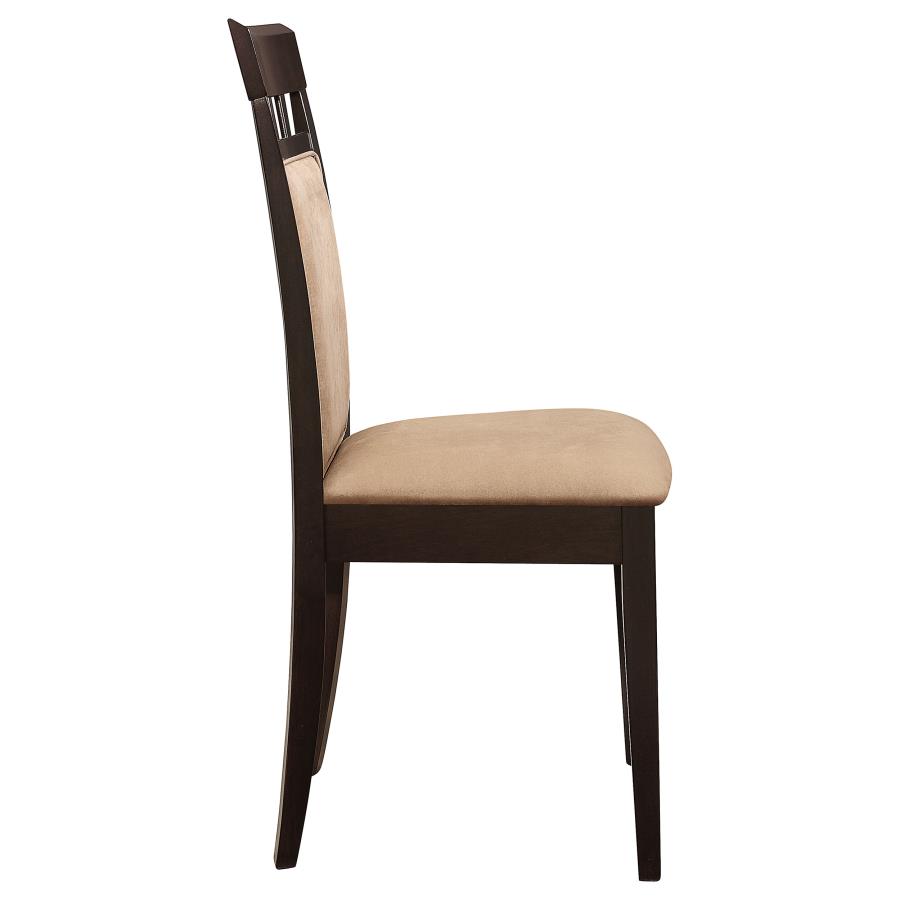 (image for) Gabriel Closed Back Dining Side Chair Cappuccino (Set of 2)