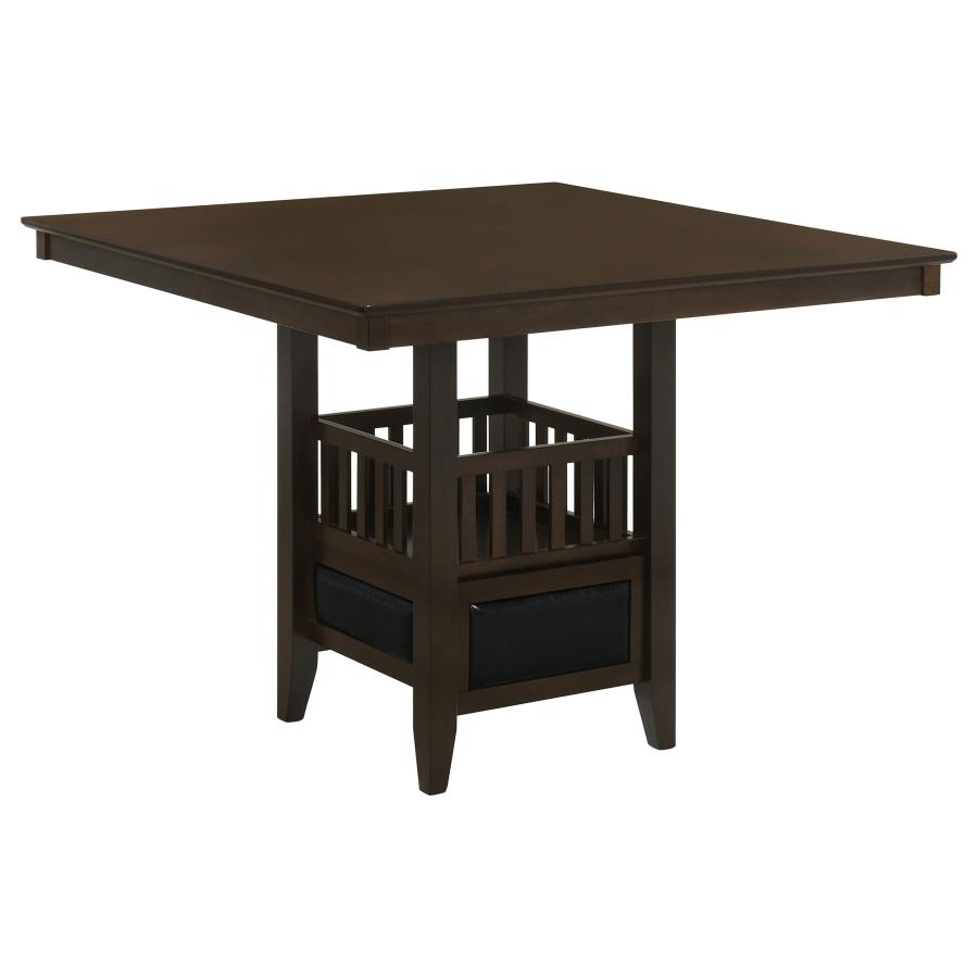 (image for) Jaden 5-piece Square Counter Height Dining Set Espresso