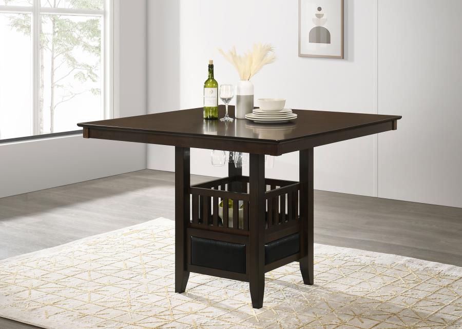 (image for) Jaden Square 47-inch Counter Height Dining Table Espresso