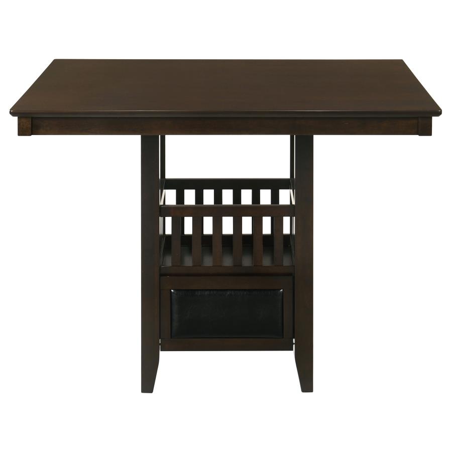 (image for) Jaden Square 47-inch Counter Height Dining Table Espresso