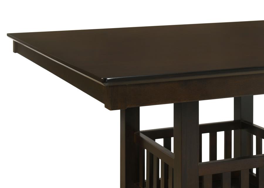 (image for) Jaden Square 47-inch Counter Height Dining Table Espresso