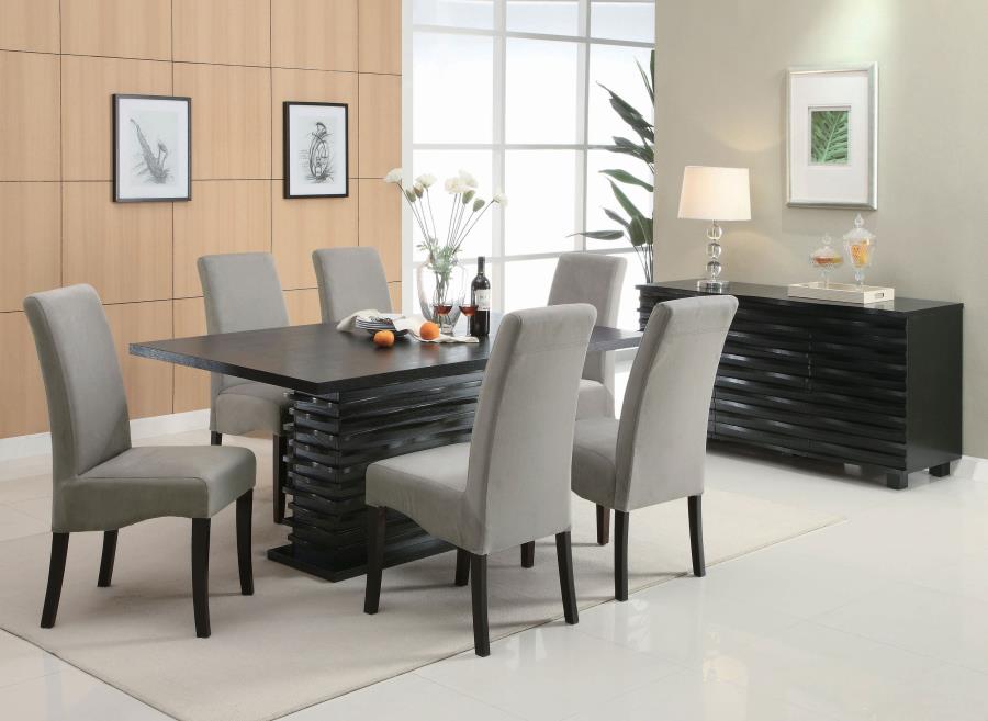 Modal Additional Images for Stanton Rectangular 66-inch Dining Table Black