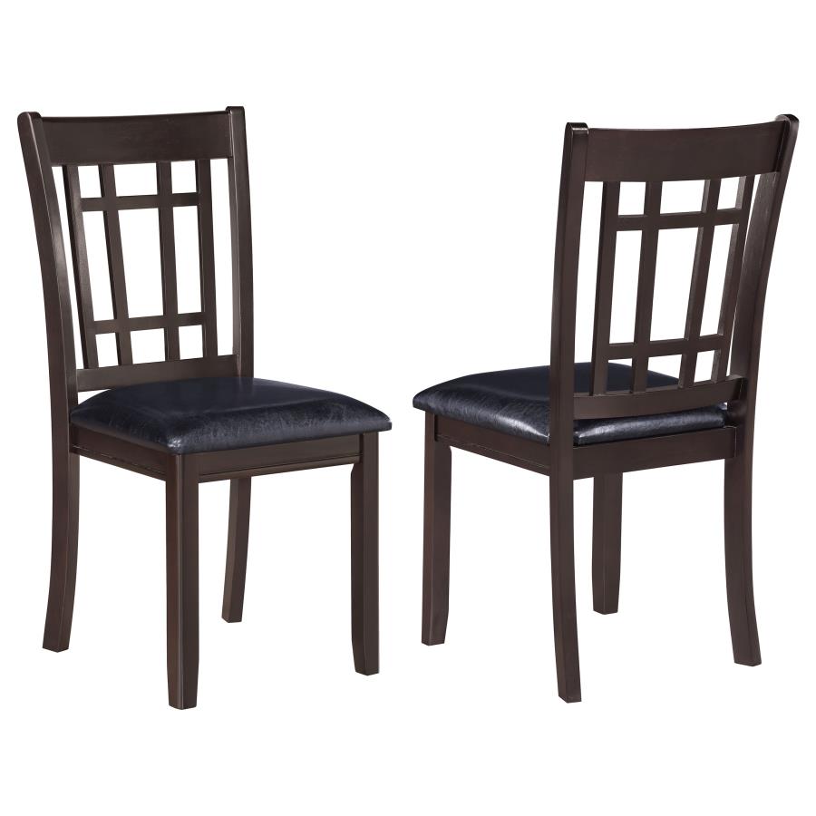 (image for) Lavon Wood Dining Side Chair Espresso (Set of 2) - Click Image to Close