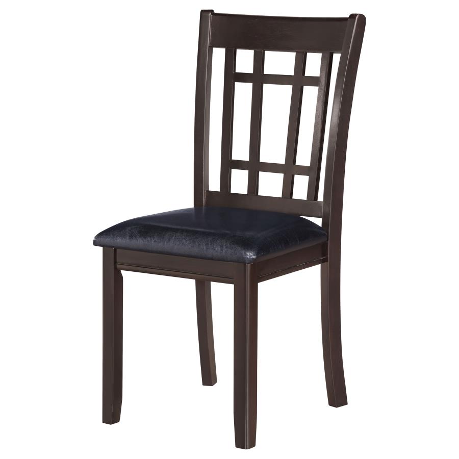 (image for) Lavon Wood Dining Side Chair Espresso (Set of 2)