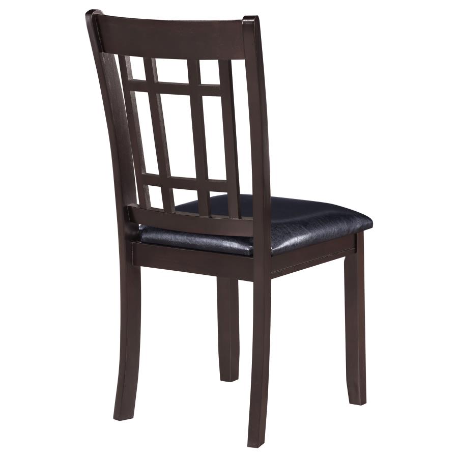 (image for) Lavon Wood Dining Side Chair Espresso (Set of 2)