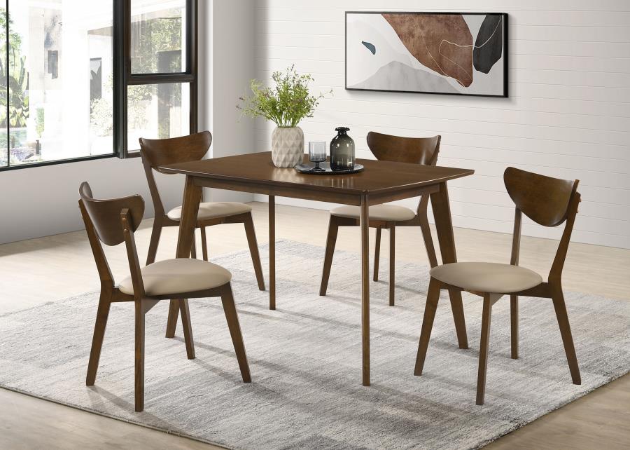 Modal Additional Images for Kersey Wood Dining Side Chair Chestnut (Set of 2)
