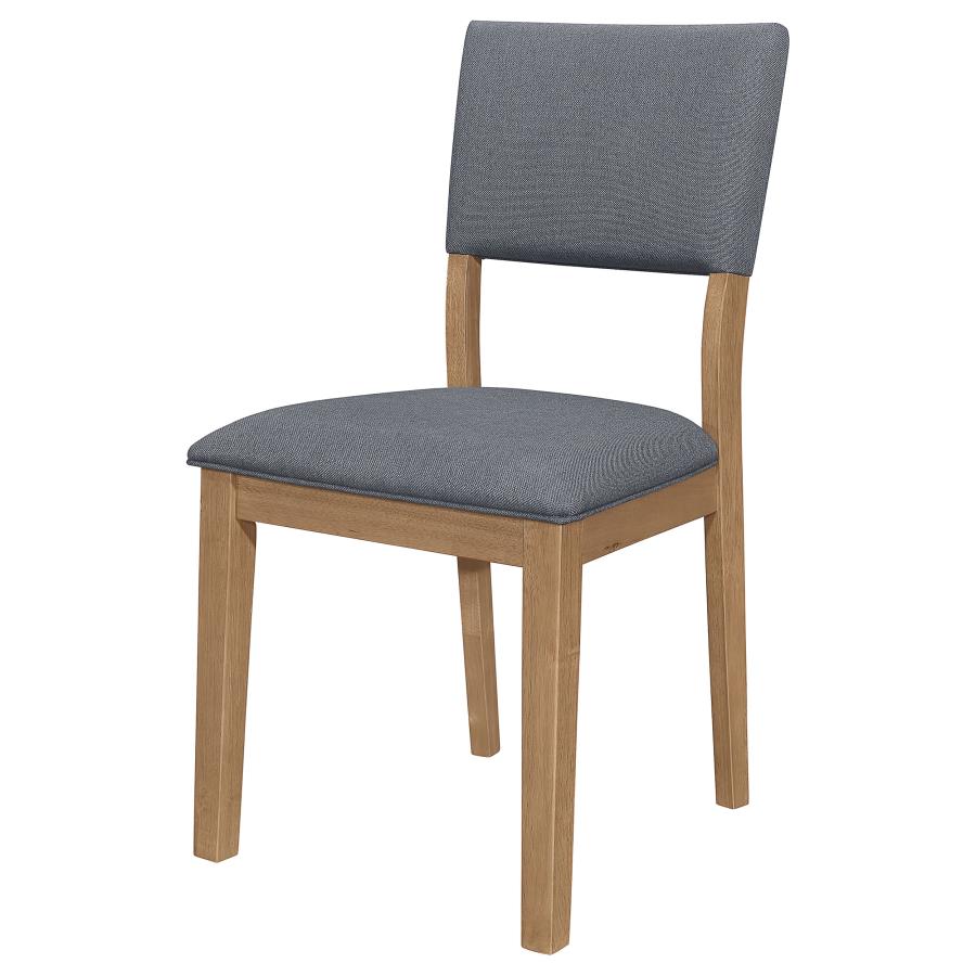 (image for) Sharon Fabric Upholstered Dining Side Chair Brown (Set of 2)