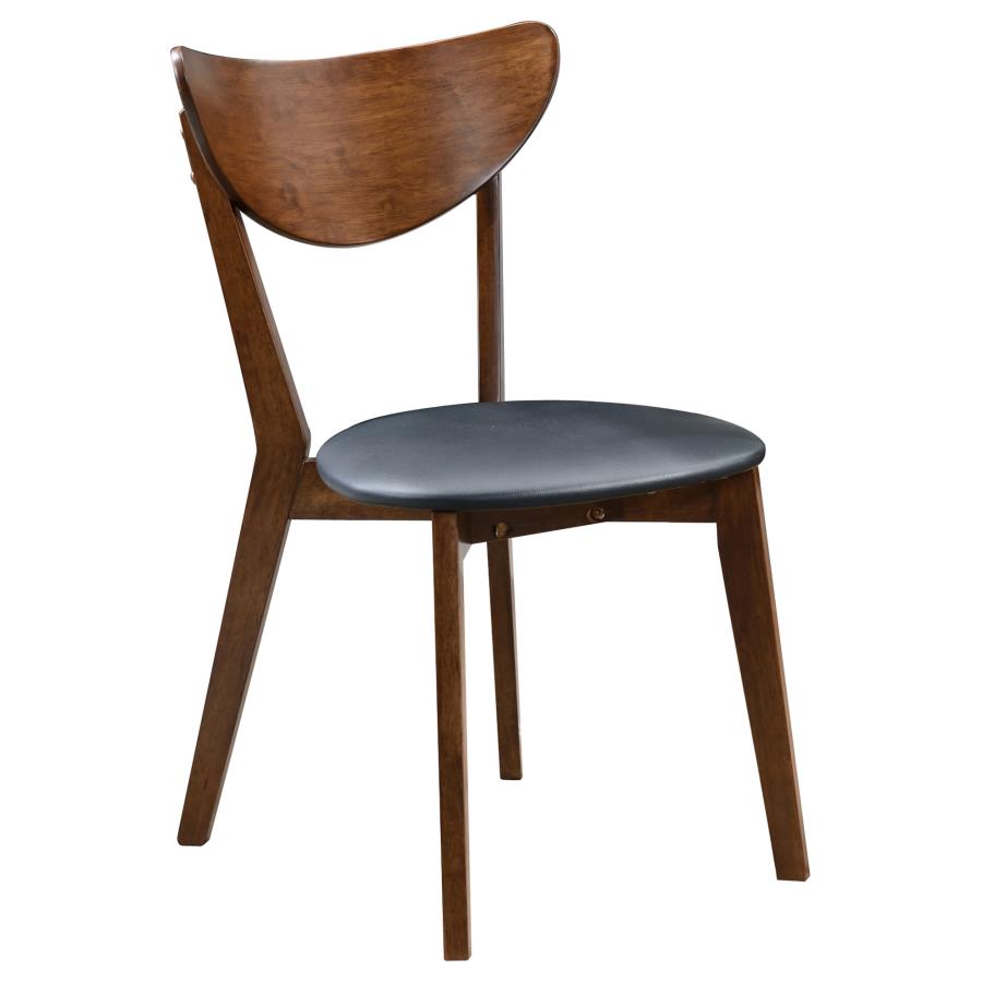 (image for) Jedda Wood Dining Side Chair Dark Walnut (Set of 2)