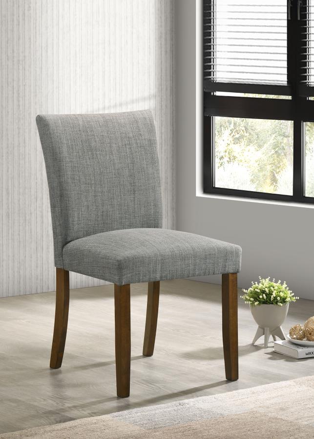 (image for) Cantley Upholstered Dining Side Chair Grey (Set of 2)