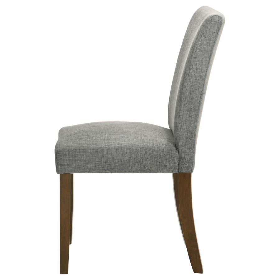 (image for) Cantley Upholstered Dining Side Chair Grey (Set of 2)