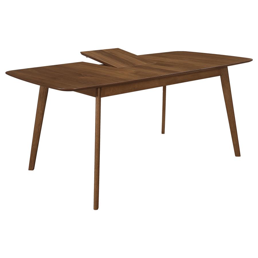 (image for) Redbridge 75-inch Extension Leaf Dining Table Natural Walnut