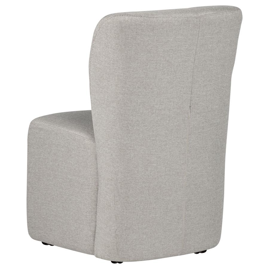 Jaelynn Upholstered Parsons Dining Side Chair Beige (Set of 2)