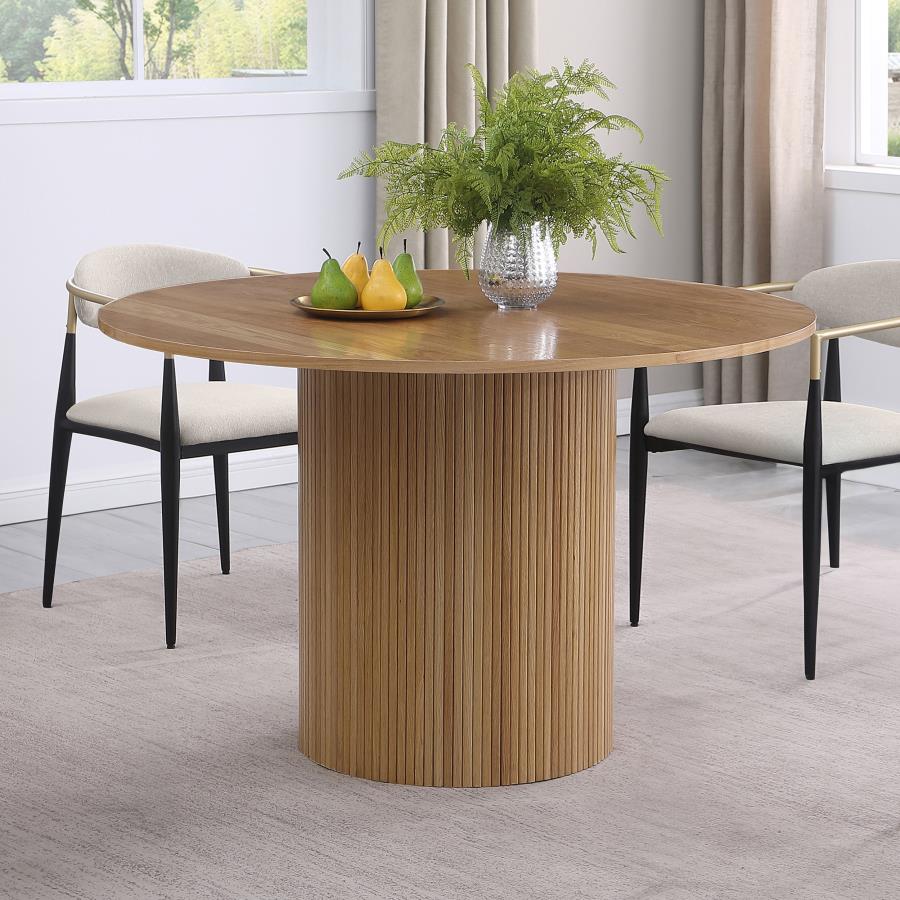 (image for) Bradbury Round 48-inch Wood Top Dining Table Natural