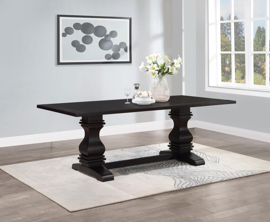 (image for) Parkins Rectangular 86-inch Dining Table Rustic Espresso