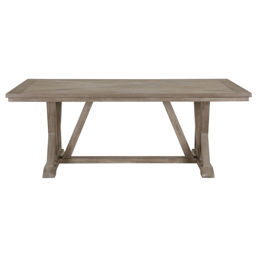 (image for) Cornelia Rectangular 82-inch Dining Table Coastal Grey