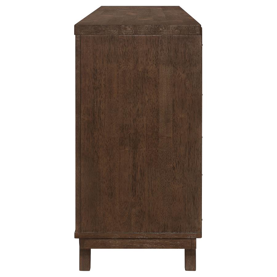 (image for) Reynolds 2-door Sideboard Buffet Storage Cabinet Brown Oak