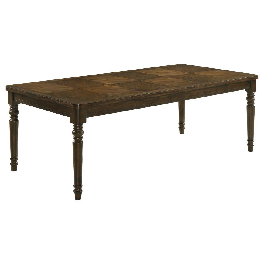 (image for) Willowbrook Rectangular 87-inch Wood Dining Table Chestnut - Click Image to Close