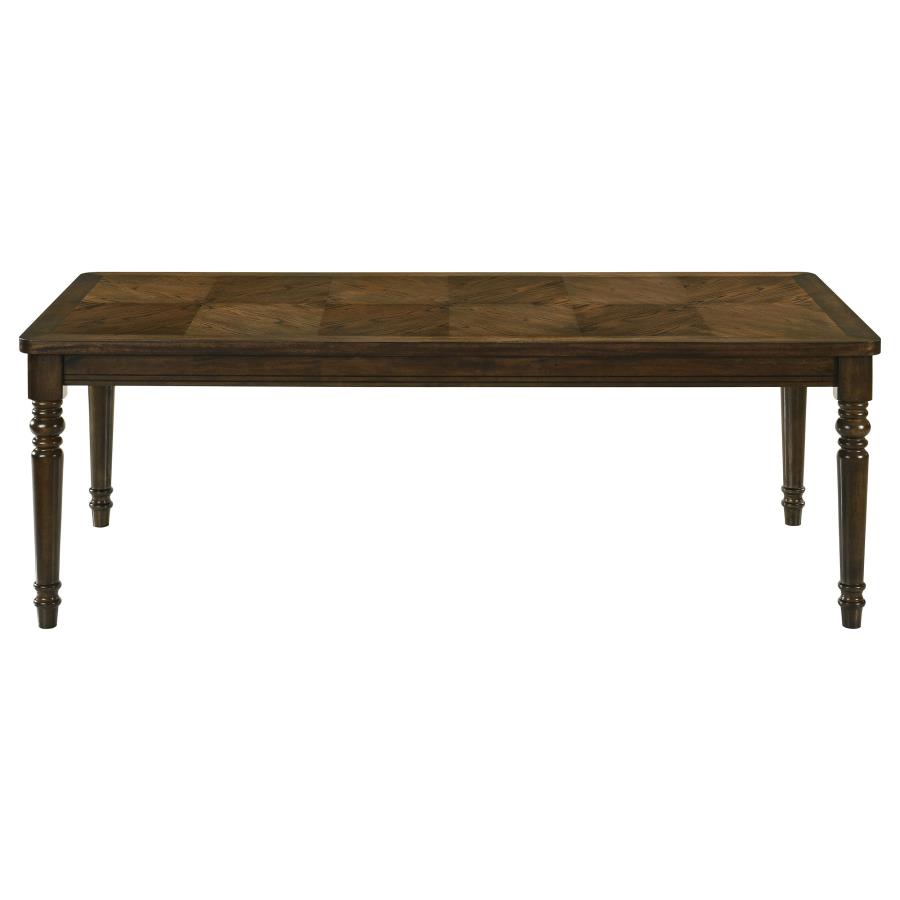 (image for) Willowbrook Rectangular 87-inch Wood Dining Table Chestnut