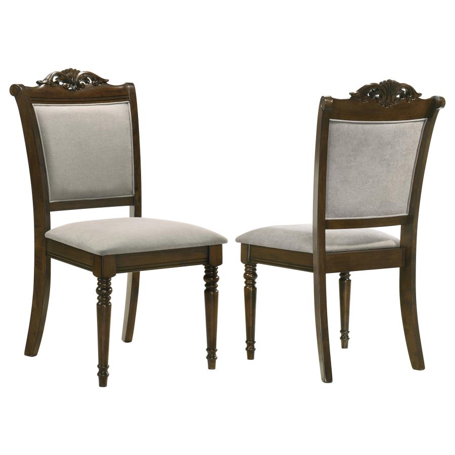 (image for) Willowbrook Wood Dining Side Chair Chestnut (Set of 2) - Click Image to Close