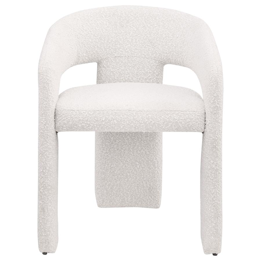 (image for) Eudora Boucle Upholstered Dining Side Chair Cream 