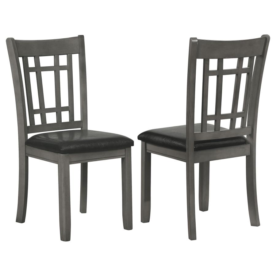 (image for) Lavon Wood Dining Side Chair Medium Grey (Set of 2)