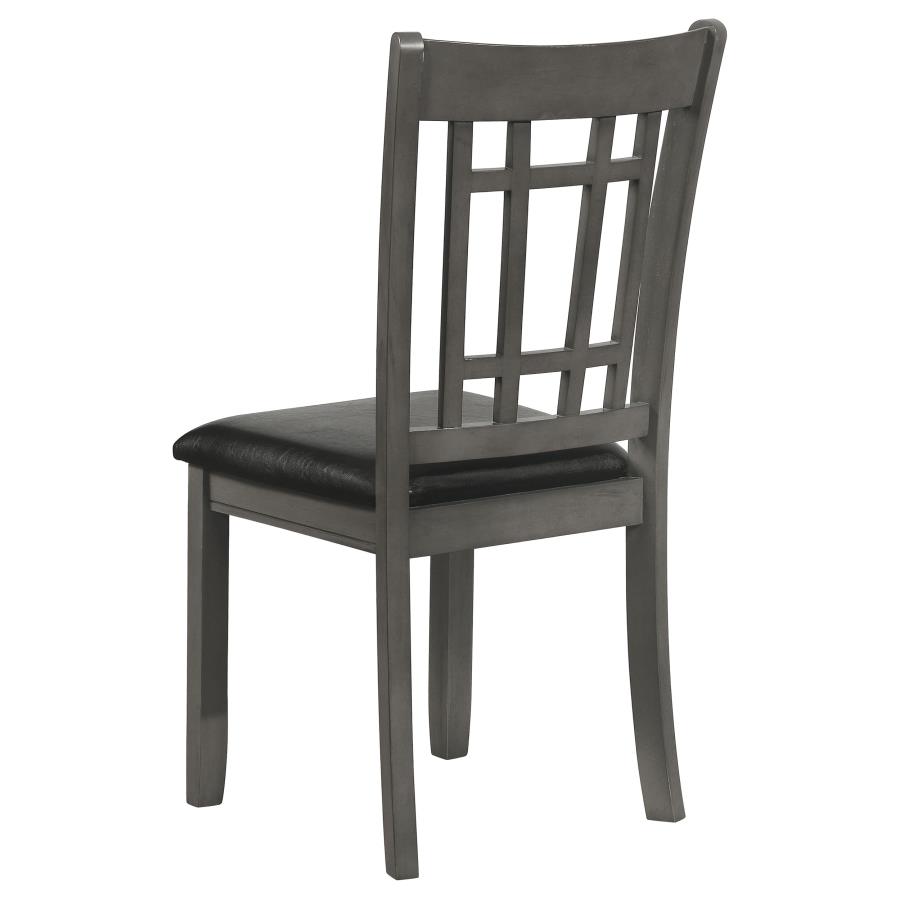 (image for) Lavon Wood Dining Side Chair Medium Grey (Set of 2)