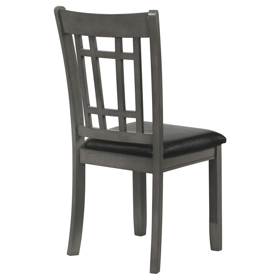 (image for) Lavon Wood Dining Side Chair Medium Grey (Set of 2)