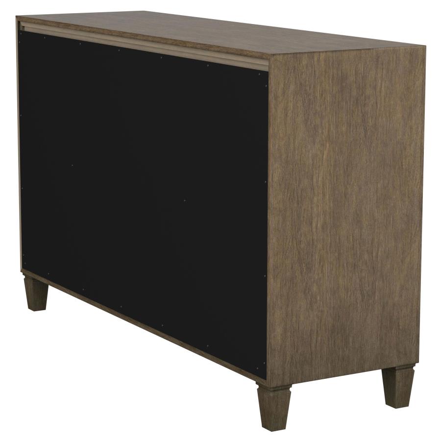 (image for) Matisse 4-drawer Sideboard Buffet Cabinet Light Brown