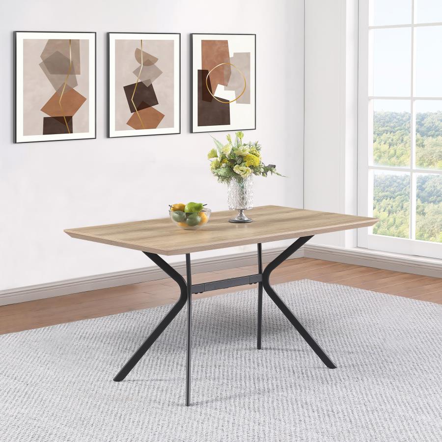 (image for) Edgecreek 53-inch Composite Wood Dining Table Light Brown 