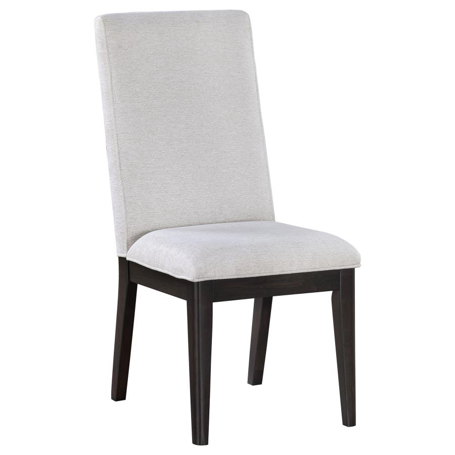 (image for) Hathaway Upholstered Dining Side Chair Cream (Set of 2)