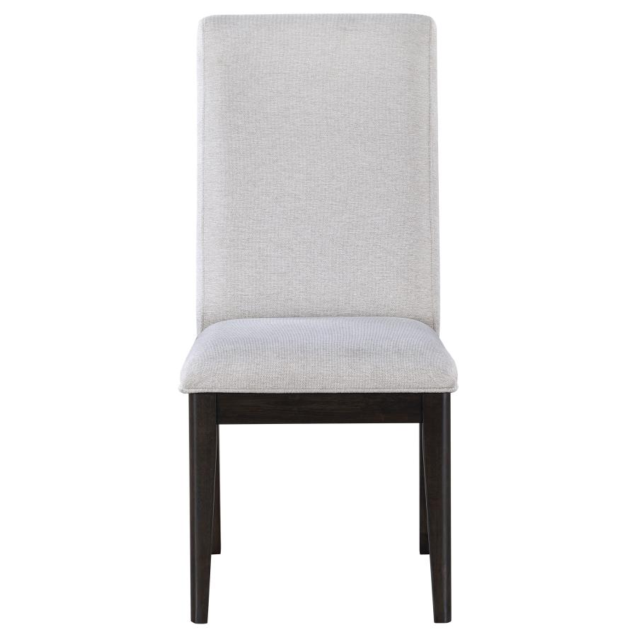 (image for) Hathaway Upholstered Dining Side Chair Cream (Set of 2)