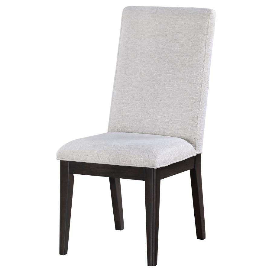 (image for) Hathaway Upholstered Dining Side Chair Cream (Set of 2)