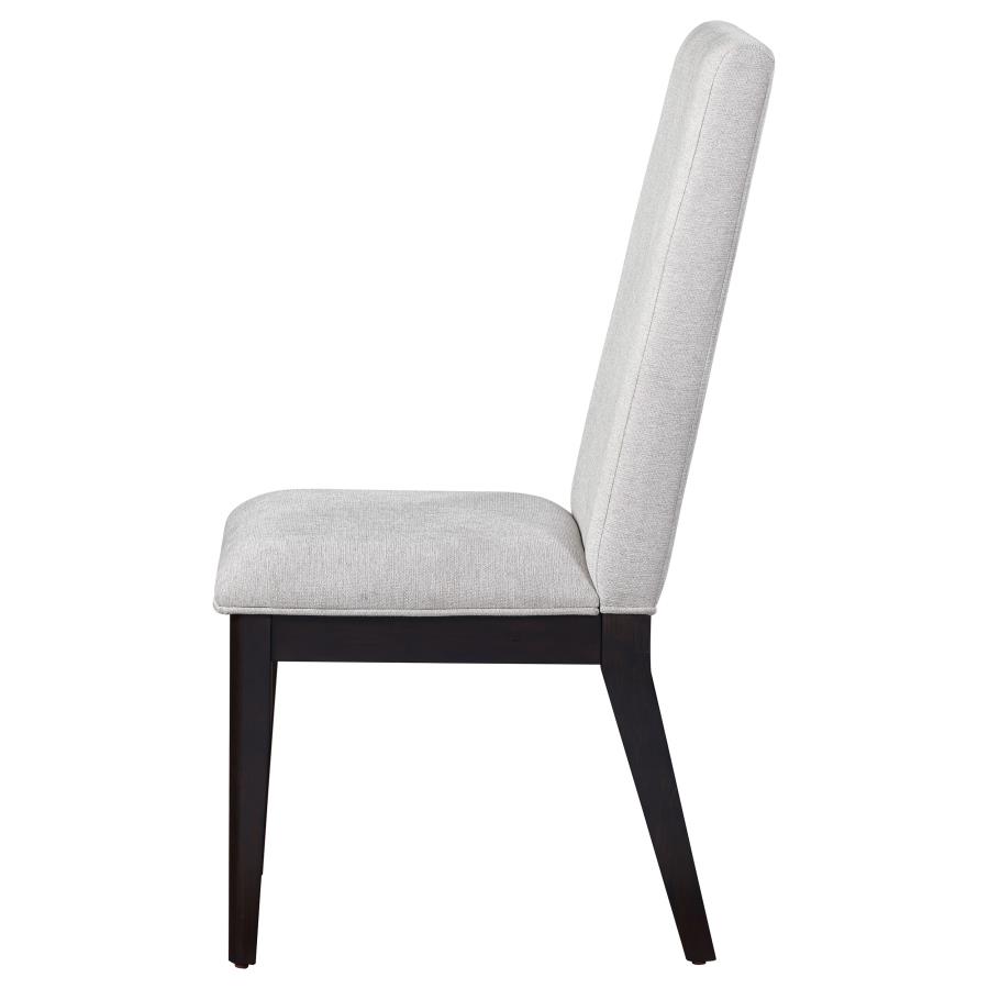 (image for) Hathaway Upholstered Dining Side Chair Cream (Set of 2)