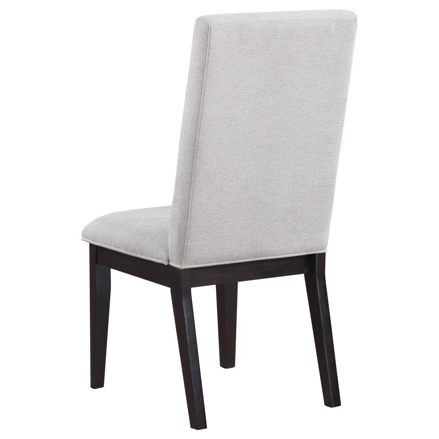 (image for) Hathaway Upholstered Dining Side Chair Cream (Set of 2)