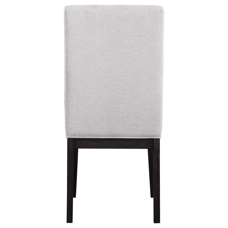 (image for) Hathaway Upholstered Dining Side Chair Cream (Set of 2)