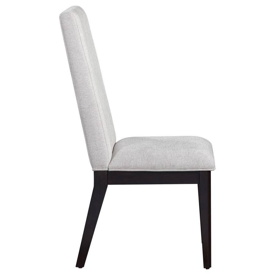 (image for) Hathaway Upholstered Dining Side Chair Cream (Set of 2)