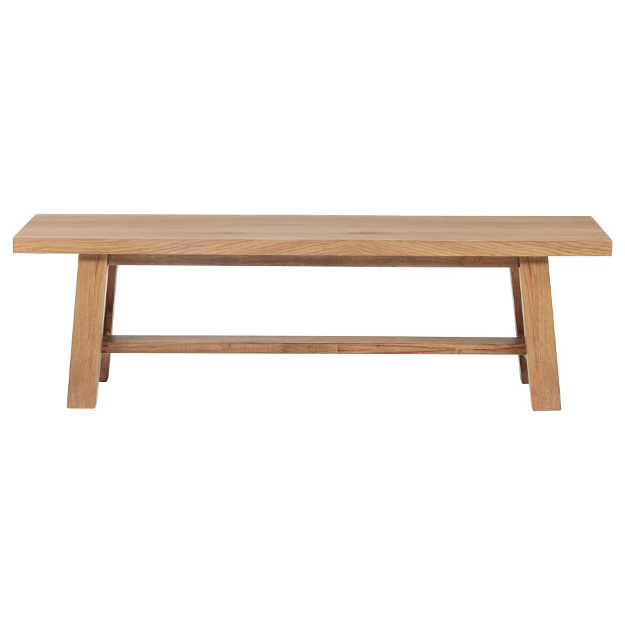 Middleton 6-piece Extension Leaf Dining Set Natural Brown