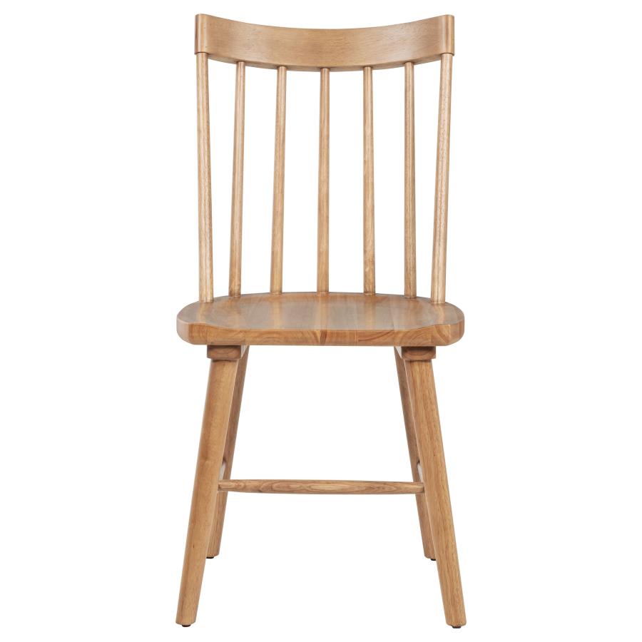 Middleton Solid Wood Dining Side Chair Brown (Set of 2)