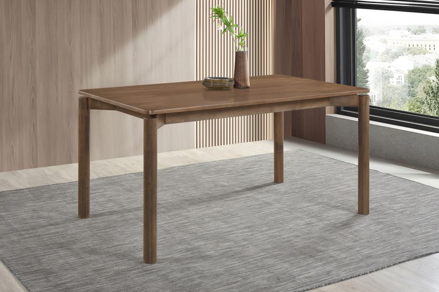 (image for) Parkridge 59-inch Rectangular Dining Table Natural Walnut