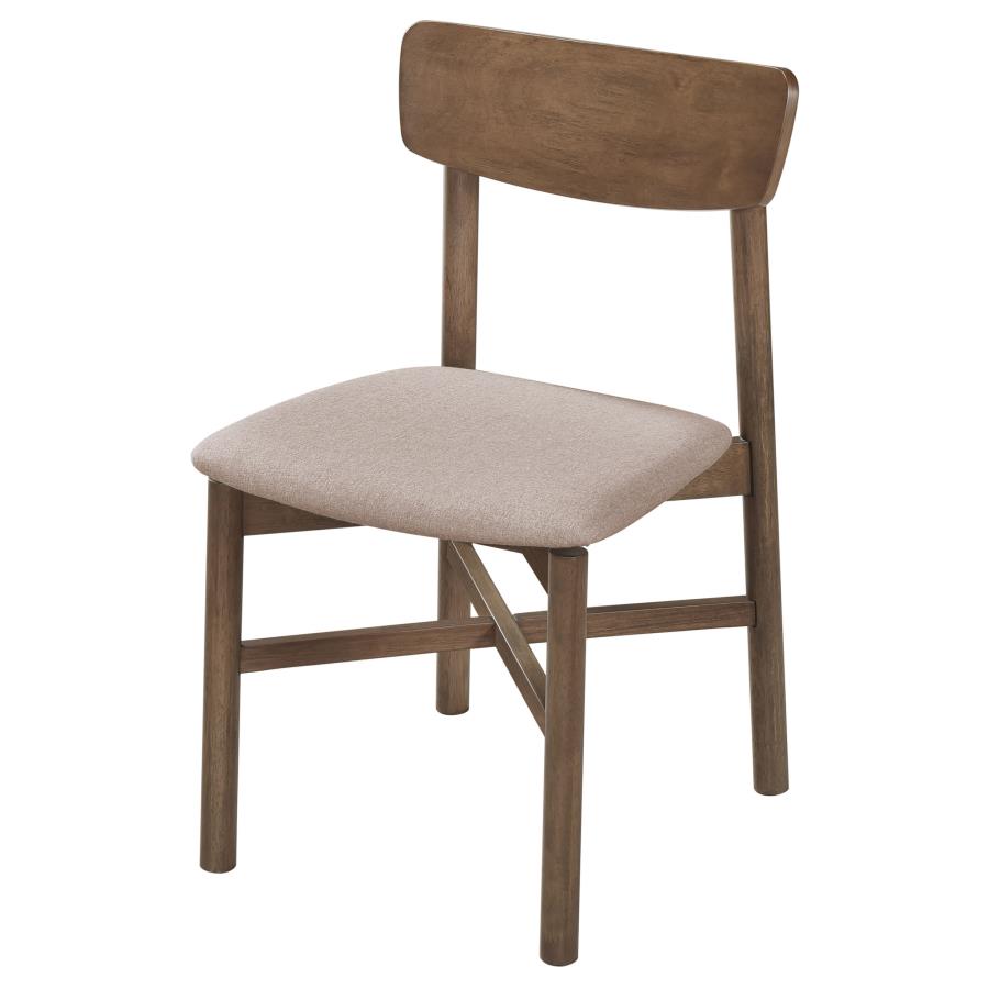 (image for) Parkridge Dining Side Chair Natural Walnut (Set of 2)