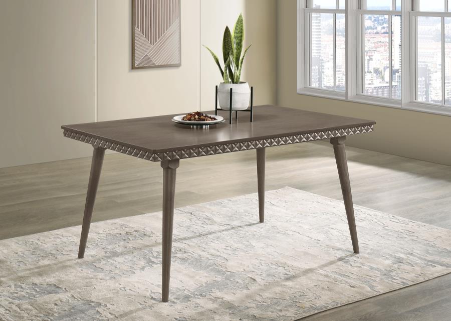 (image for) Onslow 59-inch Rectangular Wood Dining Table Dark Brown