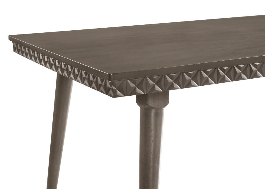 (image for) Onslow 59-inch Rectangular Wood Dining Table Dark Brown