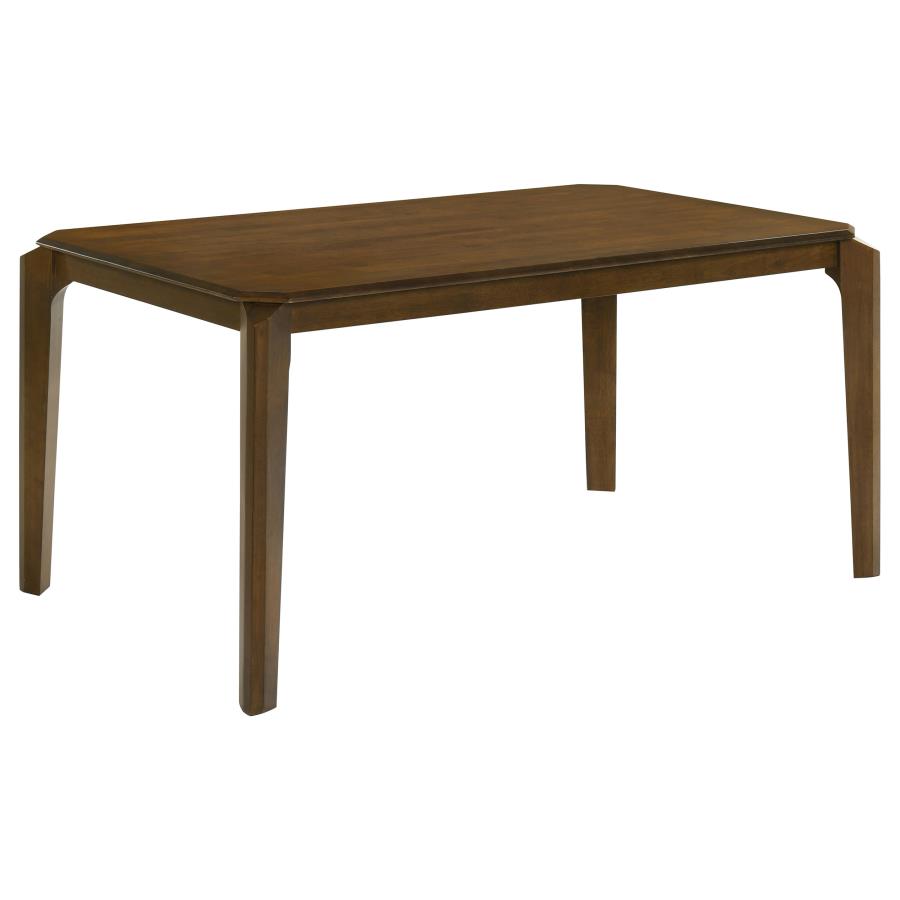 (image for) Almonte 59-inch Rectangular Wood Dining Table Dark Brown - Click Image to Close