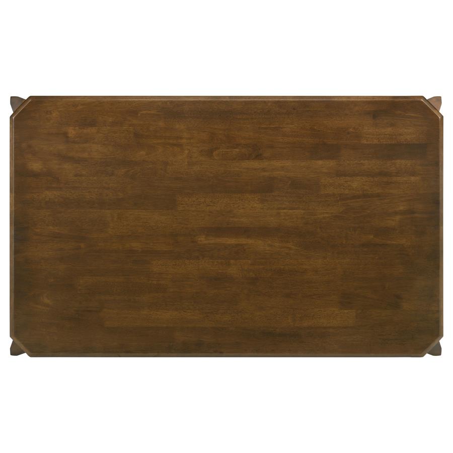 (image for) Almonte 59-inch Rectangular Wood Dining Table Dark Brown