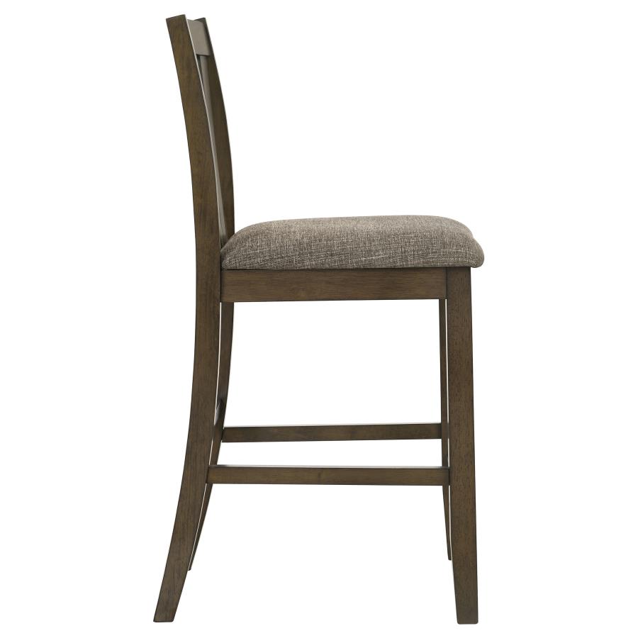 (image for) Canfield Counter Height Dining Side Chair Brown (Set of 2)