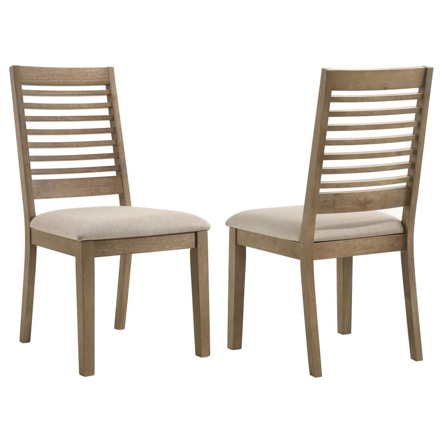 (image for) Scottsdale Wood Dining Side Chair Washed Brown (Set of 2)